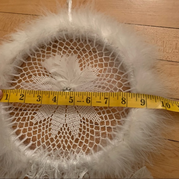 Handmade Boho Feather Crochet Dream Catcher - Picture 5 of 5